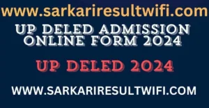 UP DELED Admission Form 2024